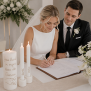 Jou Hand in Myne | Personalised Unity Candle Set