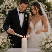 To Love and Cherish | Personalised Unity Candle Set