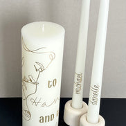 To Have and To Hold | Personalised Unity Candle Set